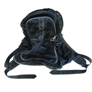 Eastport Nylon Mesh Backpack - Black - Pool - Athletics - Unisex